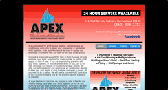 Desktop Screenshot of apex-mechanical.com